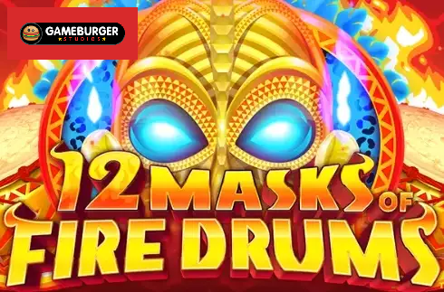 12 Masks of Fire Drums